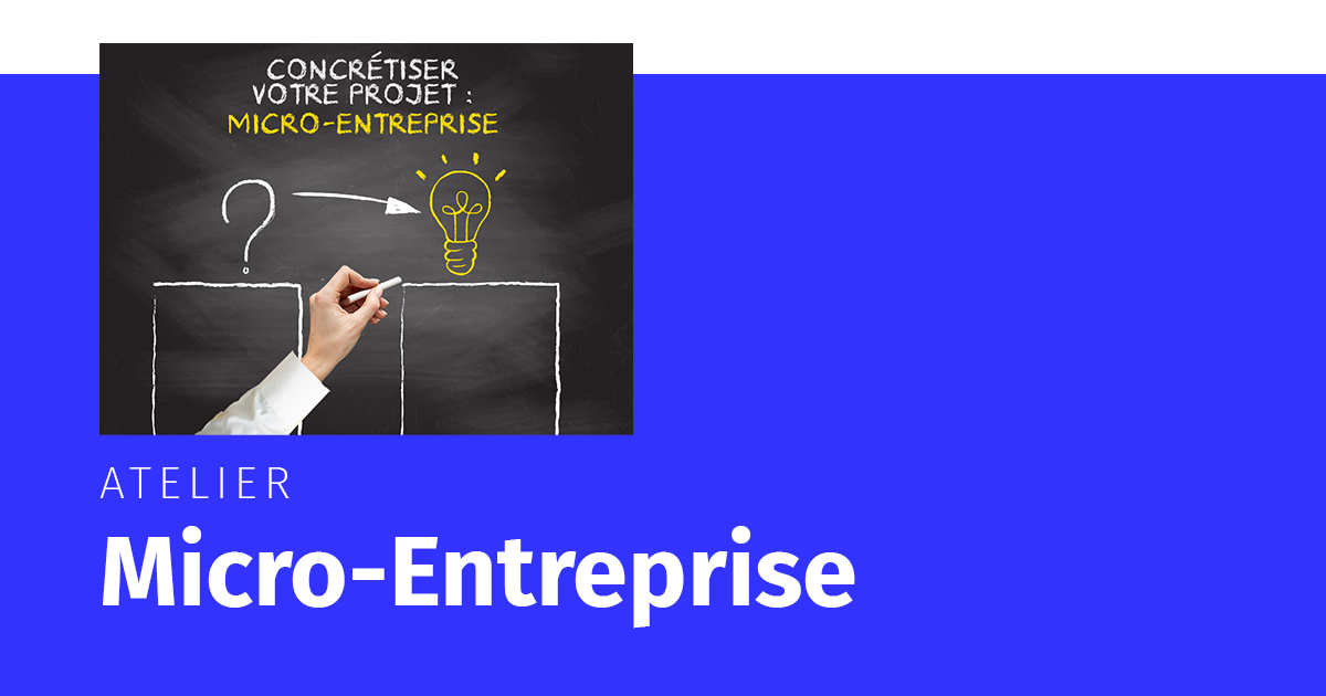 Je crée ma MICRO-ENTREPRISE